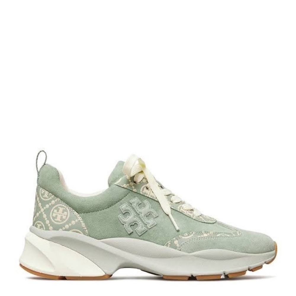 Tory Burch MONOGRAM GOOD LUCK TRAINER - Picture 2 of 4